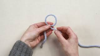 How to make a slip knot