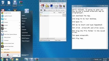 How To Play Custom Maps on Minecraft Singleplayer