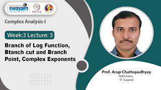 Lec 18: Branch of log function, btanch cut and branch point, complex exponents