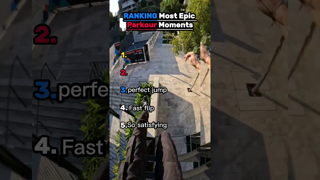 MUST WATCH - RANKING Most Epic Parkour Moments
