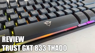 Reseña Trust GXT 833 Thado - Nuevo Teclado Gaming RGB screenshot 2
