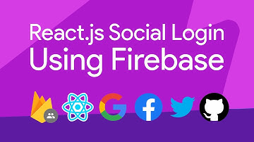 React.js Social Login Using @Firebase Authentication