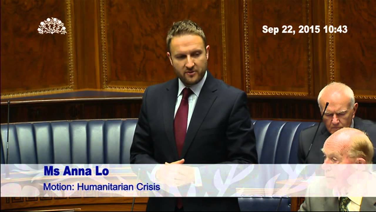 Anna Lo bringing an Assembly debate on the humanitarian crisis - YouTube