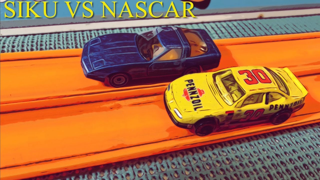 Mt Holly Racing Hot Wheels NASCAR VS Siku - YouTube
