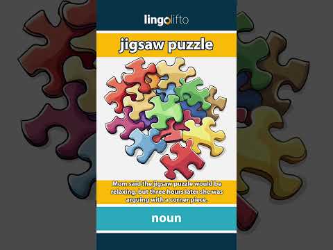 Jigsaw Puzzle Meaning In English