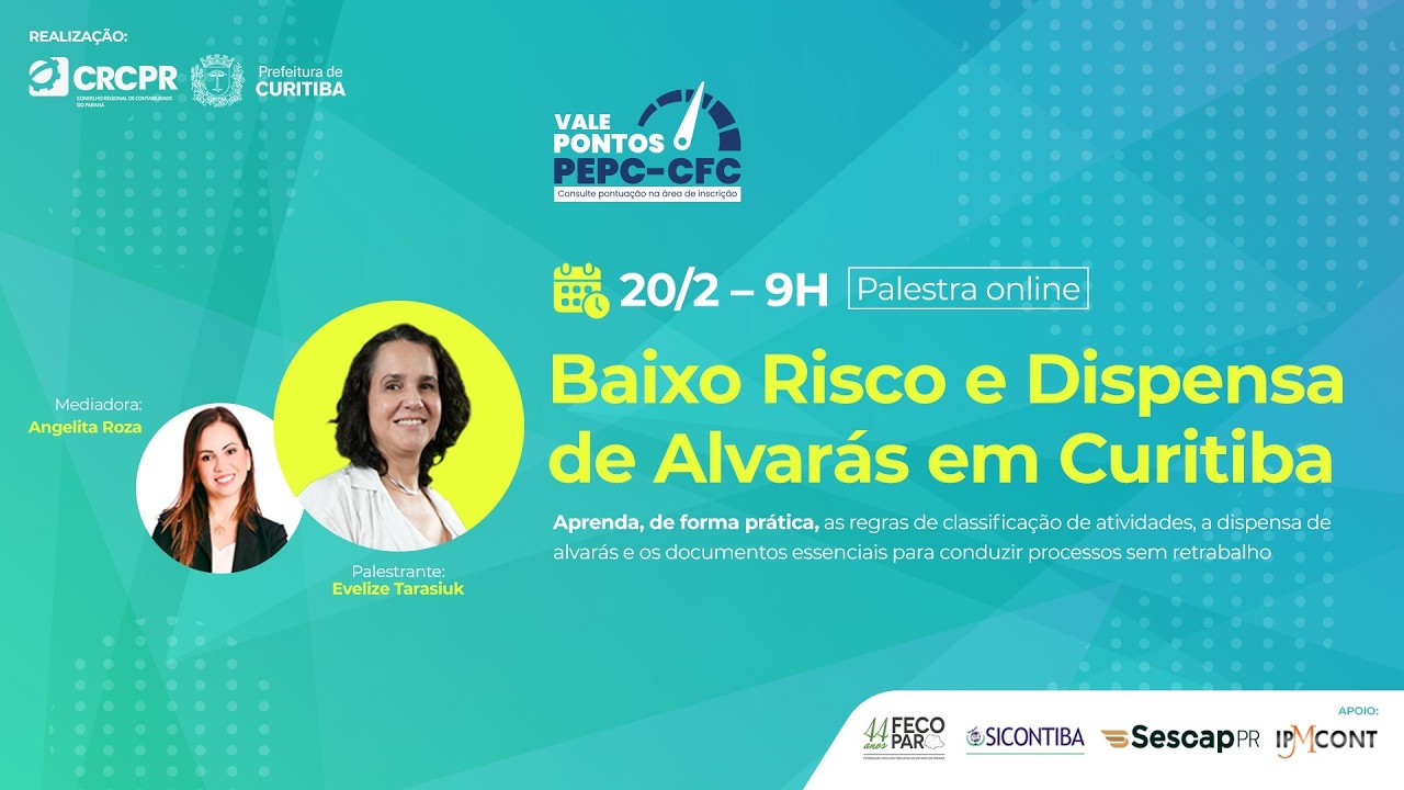 Baixo Risco e Dispensa de Alvarás em Curitiba