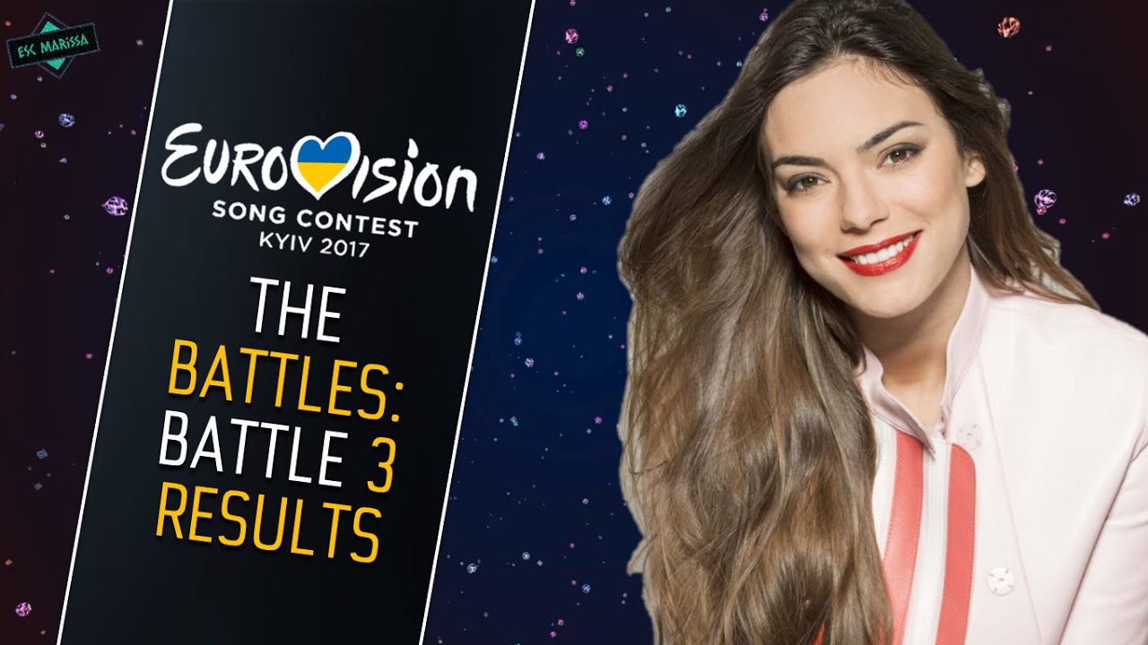 RESULTS BATTLE 3: Best Song of Eurovision (2017) • The Battles •