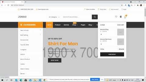 Laravel 8 J-Shop Ecommerce Free Template
