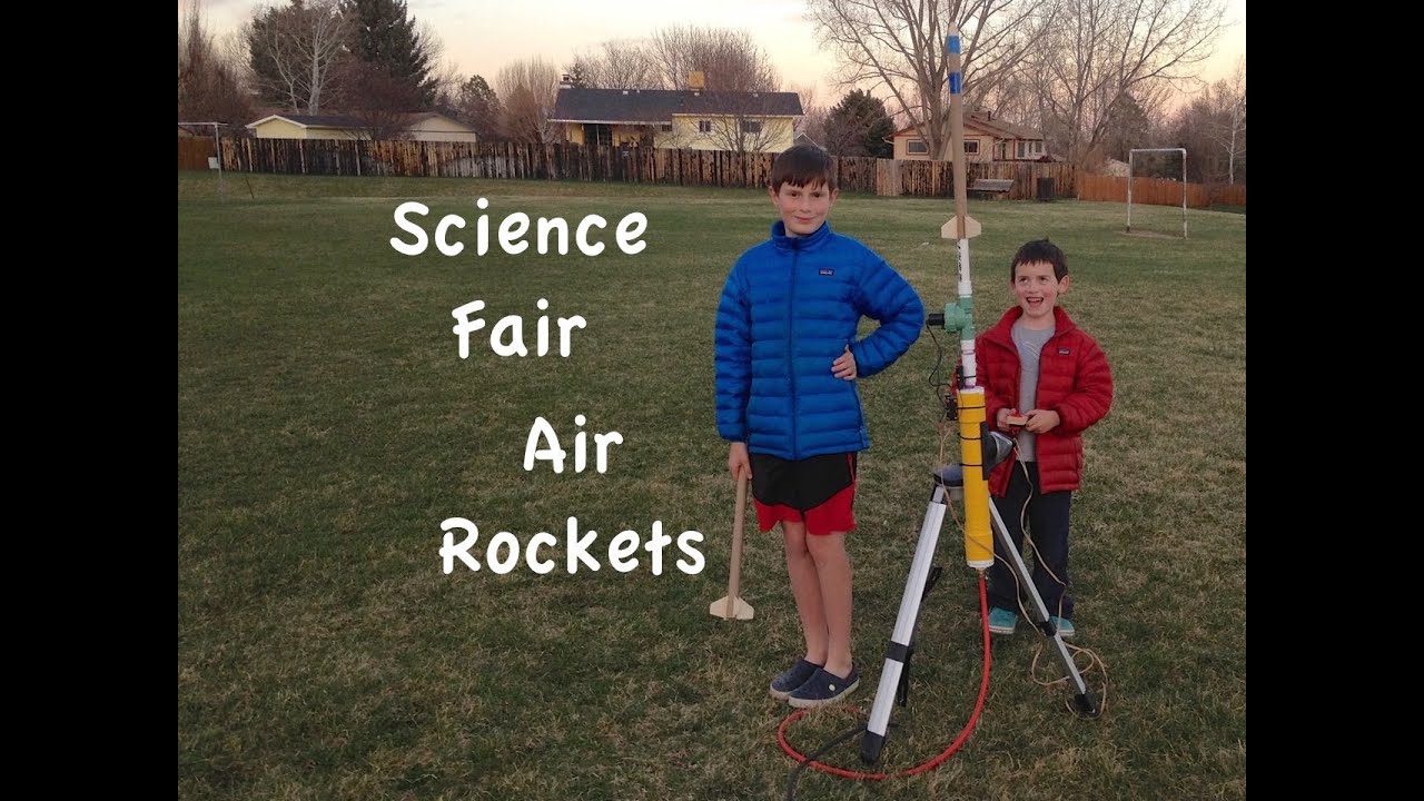 Science Fair Air Rockets YouTube