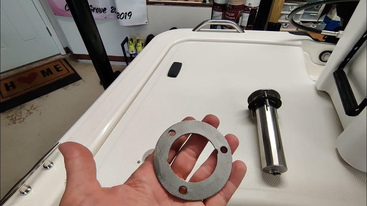 Mako Pro Skiff adding rod holders YouTube