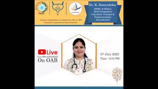 Dr. K. Samyuktha Will Be Live From Srikara Hospital , Secunderabad On 5Th July At 2Pm Youtube Live