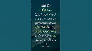 سورة البقرة ... الشيخ ماهر المعيقلي ❤🍃
