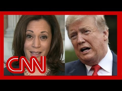 Trump mocked Kamala Harris on Twitter. She hit back