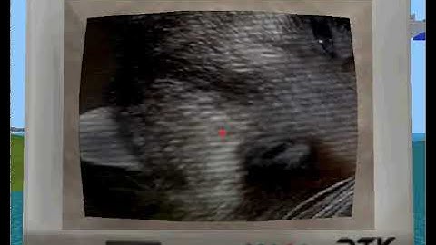 CRT Animated demo with scanlines in Blitz3D