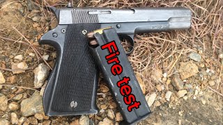 Colt 1911 US Army Pistol Fire Testing