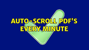 Auto-Scroll PDF