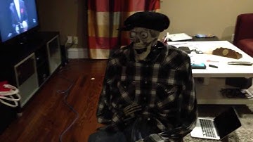 Uncle Skeleton with Arduino & Raspberry Pi
