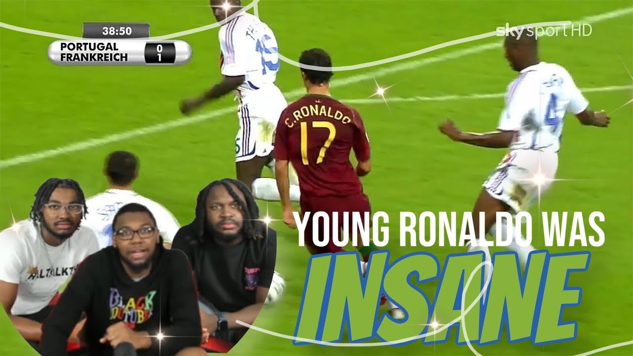 AMERICAN BROTHERS REACT TO Young Ronaldo was INSANE