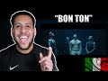 Drillionaire - BON TON ft. Lazza, BLANCO, Sfera Ebbasta, Michelangelo | BRITISH REACTION