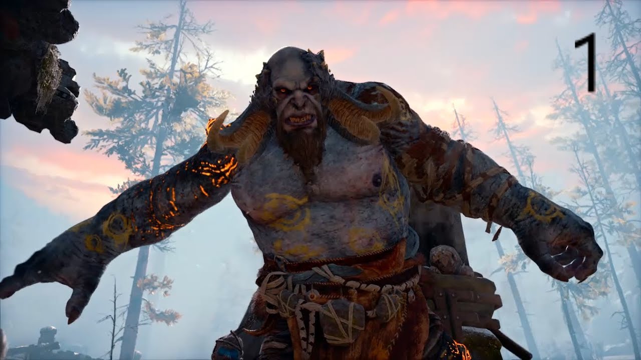 God of War 4 Comienzo y primer jefe 1 YouTube