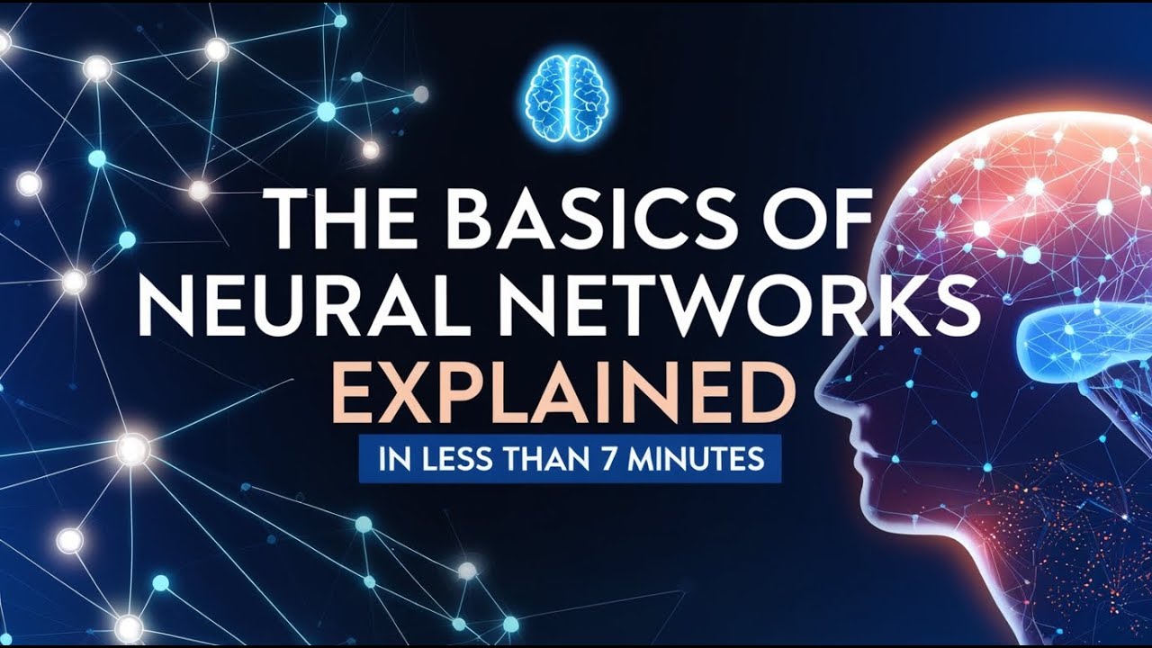 The Basics of Neural Networks Explained - YouTube