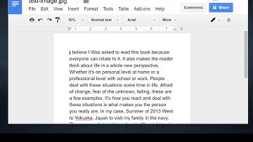 How To Convert Image To Text  Using Google Docs JPEG to DOCX