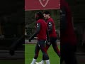 Madueke SKILLZ! Arsenal's finest steals the show ahead of Inter clash #arsenal #championsleague