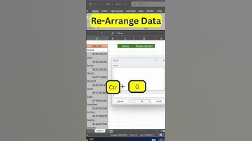 Excel Shortcuts! Arrange data as Numbers and Text 💡 #Shorts"#exceltutorial  #exceltips #excel #data