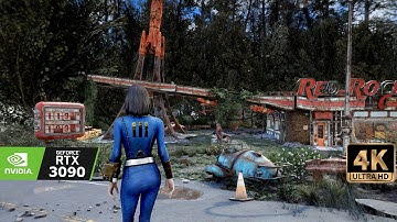 [4K]  Fallout 4 2022 with 300+ mods | Ultra Modded | Beyond all limits Raytracing I Apex ENB + NACX