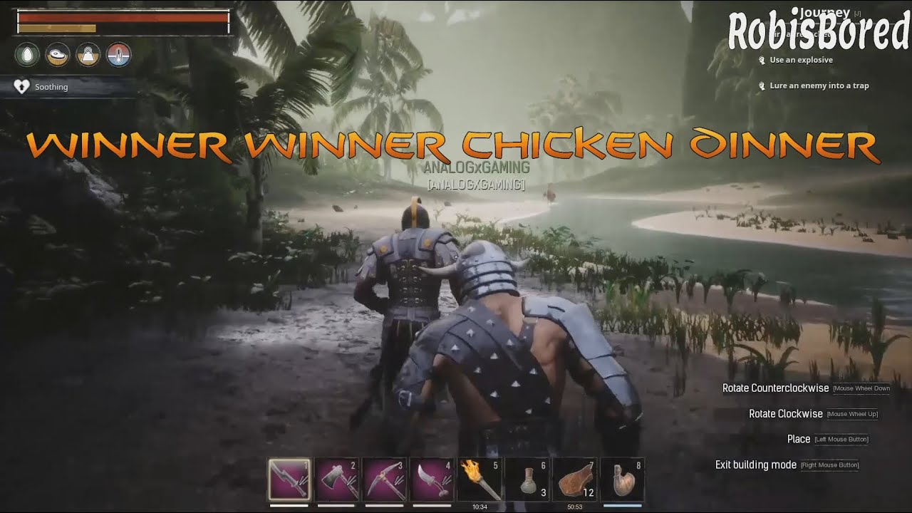 Conan Exiles Redone Episode 31   Winner Winner Chicken Dinner