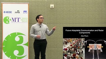 IMS2019 3MT® Alexander Pham, Honorable Mention Winner