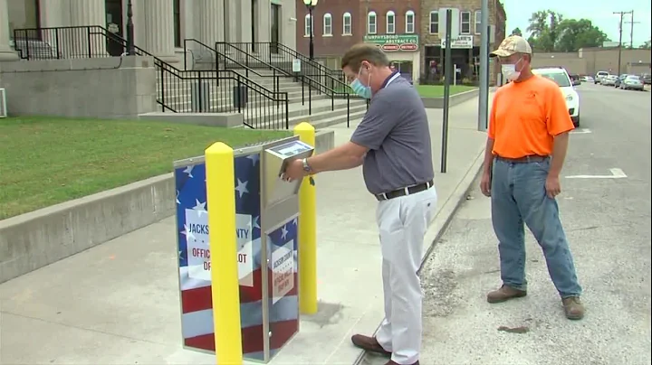 Safe, secure: new ballot drop-off box available 24/7