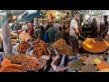 Eid Day Street food in Jalalabad Afghanistan | Rush on Street food in Eid | Dry Fruit