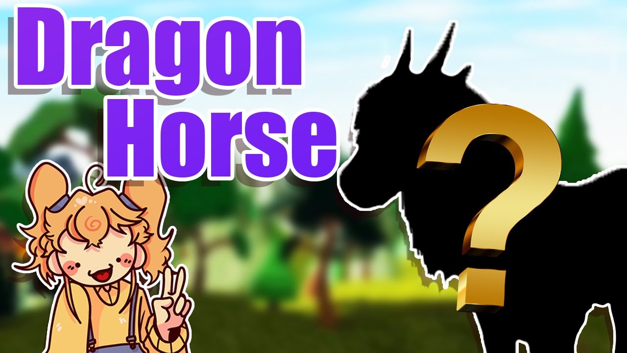 NEW DRAGON HORSE Update!! Roblox HORSE WORLD