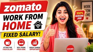 🔴Zomato Remote Job Out 🔥| Work from Home | Biggest Announcement