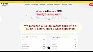 We Replaced a $4,300/Month SDR With a $750 AI Agent — Here's Exactly What Happened