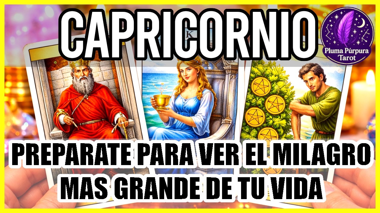 Capricornio ☀️Podras Correr Pero No Podras Esconderte! Tremenda Sacudida De Riqueza Te Esta Buscando
