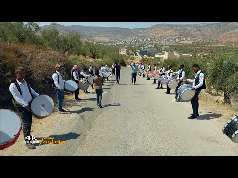 اجمل زفة 25 طبل احمد جيلان اعراس عفرين قرية بعدينا تصوير كروب استيلا 