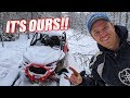 So... we found an abandoned RZR Pro XP! (our stuck unit)