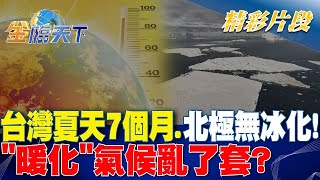 台灣夏天7個月.北極無冰化 '暖化'氣候亂了套金臨天下 20240513