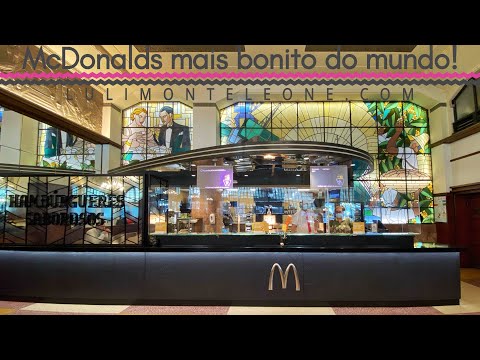 O McDonalds mais bonito do mundo!