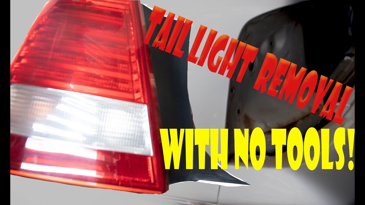 How to remove the rear taillights on a WL Statesman YouTube