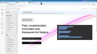 AWS S03 L01 create Express API server