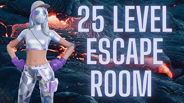 25 Level Escape Room by Brookeanoria