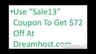 Dreamhost Coupons And Promo Code To Get $72 off