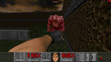 Doom 2 Doomworld Mega Project 2012 Level 09 UV Max with Brutal Doom v21