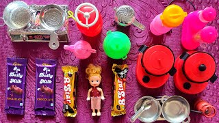 2:12 Mini Kitchen Set Collection for Kids Playing | Unboxing Kids Kitchen Sets | Hello kitty #toys