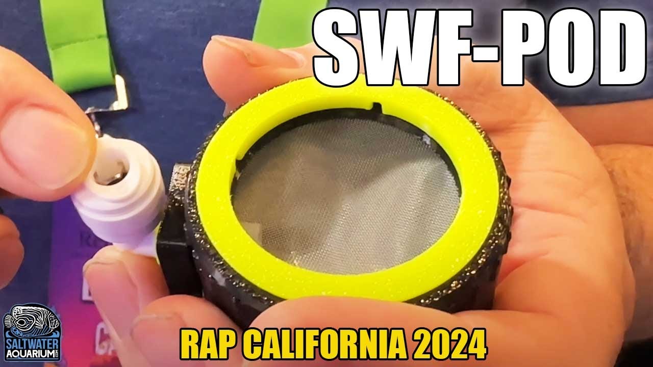 VCA SWF Sample Water Filter Pod - Reefapalooza CA 2024 - YouTube