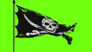 Flag, Horror flag Free Green Screen || No Copyright screenshot 4