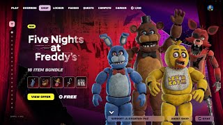 *NEW* FORTNITEMARES UPDATE OUT NOW! (FNAF, FREDDY KRUEGER & MUCH MORE)